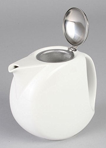 Zero Japan White Bbn-71 1300Cc Moon Teapot - Authentic Japanese Craftsmanship-Kiichin - The #1 Place for Japanese Goods in Your Hand!