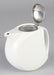 Zero Japan White Bbn-71 1300Cc Moon Teapot - Authentic Japanese Craftsmanship-Kiichin - The #1 Place for Japanese Goods in Your Hand!