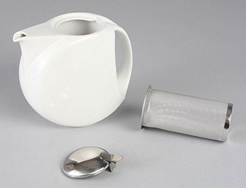 Zero Japan White Bbn-71 1300Cc Moon Teapot - Authentic Japanese Craftsmanship-Kiichin - The #1 Place for Japanese Goods in Your Hand!