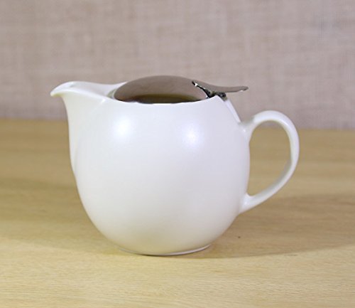 Zero Japan Gelato Colors Teapot - Vanilla White (W166xD120XH115mm)-Kiichin - The #1 Place for Japanese Goods in Your Hand!