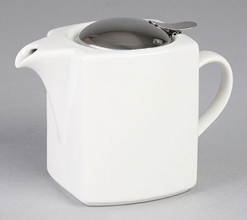 Zero Japan Square Herb Teapot 670Cc White Bbn-11 - Authentic Made In Japan-Kiichin - The #1 Place for Japanese Goods in Your Hand!